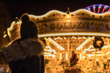 Illuminated carousel