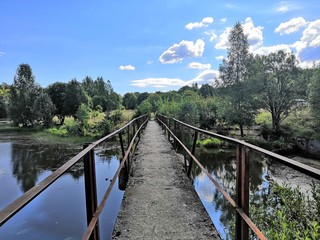 bridge over the river