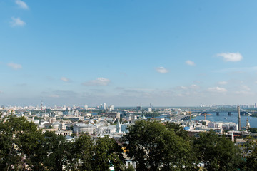 View of the city of Kyiv