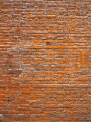 old red brick wall vintage background