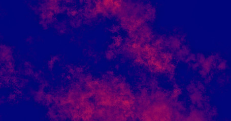 Vibrant abstract background for design. Blurry color spots: dark blue, red, violet.