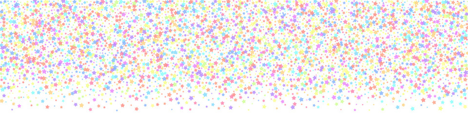 Festive fascinating confetti. Celebration stars. C