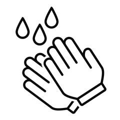 Hand washing, handwashing with soap, alcohol, detergent, anti bacteria and water. Wash your hands to keep clean icons. Flat vector icon. Hygiene sign symbols. Stop coronavirus  (Covid-19) Corona virus
