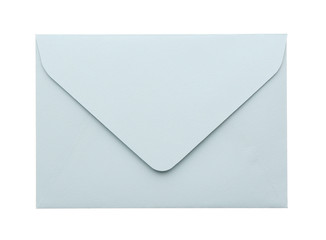 Paper envelope isolated on white. Mail service