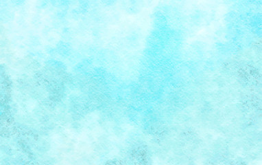 Watercolor blue pastel background. EPS10 backdrop with aquarelle effect. Vector illustration