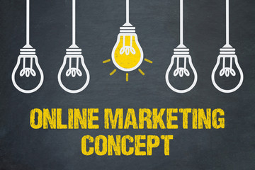 Online Marketing Concept