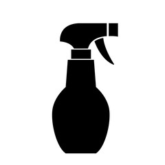 Spray bottle icon, logo isolated on white background