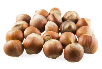 handful of the hazelnut