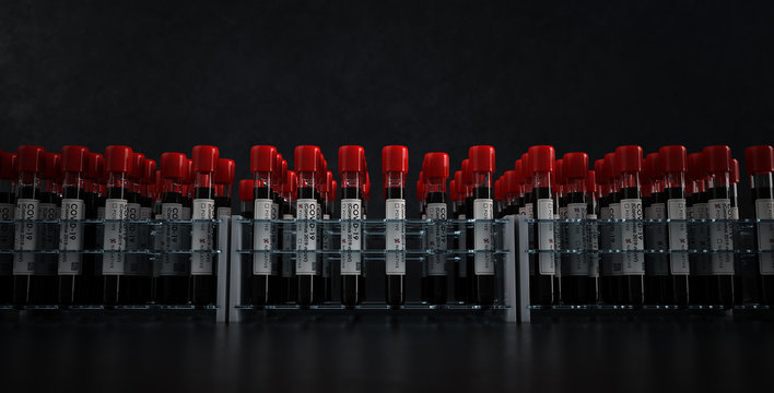 Coronavirus Bluttest R&ouml;hrchen