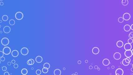 Gradient background bokeh purple and white. Background for design and text. Blurred design for web site. Website pattern, banner header or sidebar graphic art image