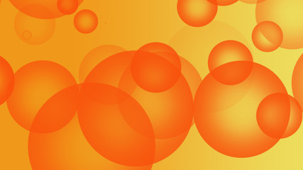 Gradient background bokeh orange, yellow and red. Background for design and text. Blurred design for web site. Website pattern, banner header or sidebar graphic art image