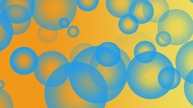 Gradient background bokeh blue and yellow. Background for design and text. Blurred design for web site. Website pattern, banner header or sidebar graphic art image