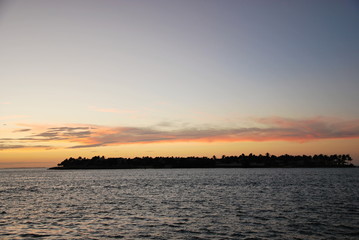 Fototapeta na wymiar Sonnenuntergang, Key West, Florida