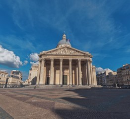 Fototapeta na wymiar The Pantheon museum in Paris, France