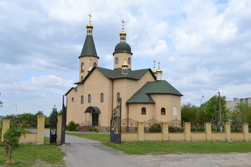 Fototapeta na wymiar church Lutsk city Ukraine