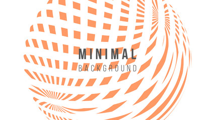 Abstract background illustration. Colorful wavy lines. Monochrome creative stylish texture. Eps10 vector.