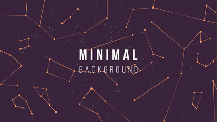 Abstract background illustration. Outline geometric ornament. Monochrome creative stylish texture. Eps10 vector. © Nick Risky