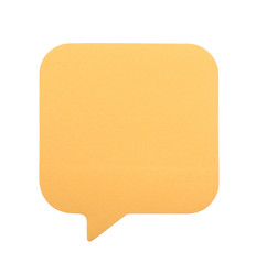 Colorful sticky notes isolated on white, top view. School stationery