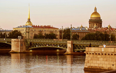 St. Petersburg . Streets of St. Petersburg.