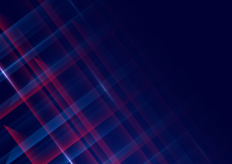 Abstract futuristic digital red and blue technology background.