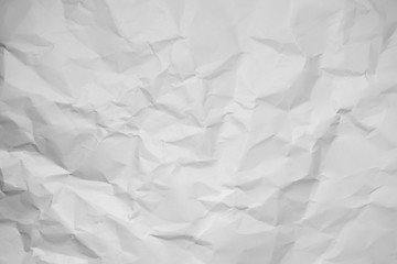crumpled white paper