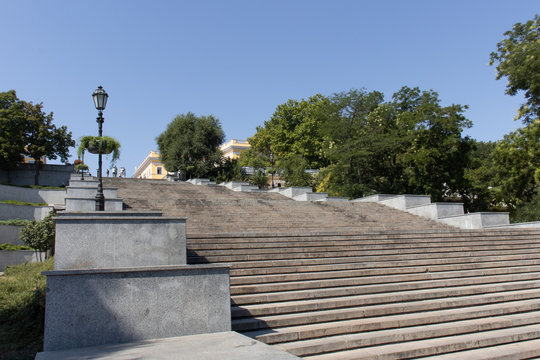 Big Potemkin Stairs In Odessa