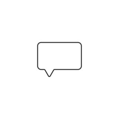 Naklejka premium speech bubble icon