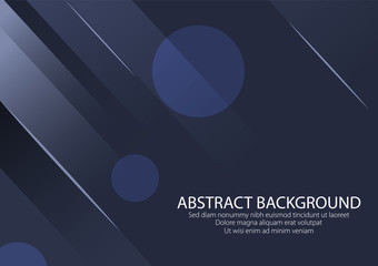 Blue Background, Wallpaper with Simple Shape. Modern Design Graphic Vector.