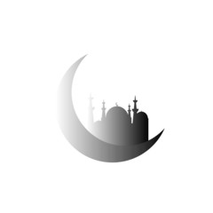 Naklejka na ściany i meble vector illustration of a mosque
