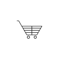 vector shopping cart icon