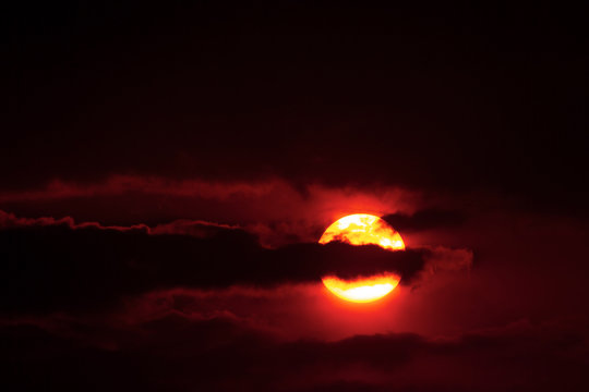 Colorado Wildfire Sunrise