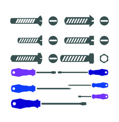 Screwdriver, screw icon