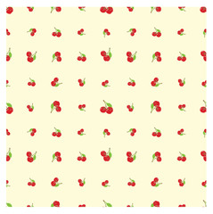 Seamless Pattern with Cherry Suitable for Baby Clothes, Kids, Wrapping, Fabrics and much more.