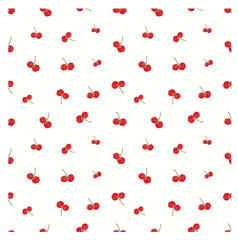 Seamless Pattern with Cherry Suitable for Baby Clothes, Kids, Wrapping, Fabrics and much more.