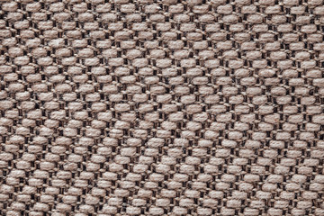 Naklejka premium Brown Rough hemp matt for texture background.