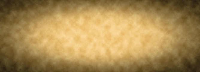 An abstract cloudy tan vignette border background.