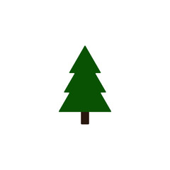 green christmas tree