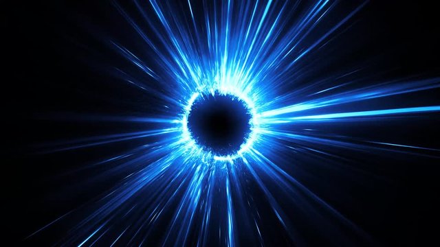 Abstract Shining Ring Of Fire Background Seamless Looping/ 4k animation of an abstract background fx with shiny gold circle sparkling and spinning in seamless loop mode