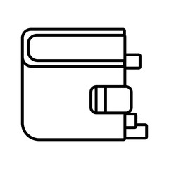 directory book line style icon