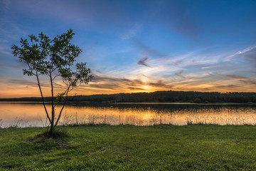 Afterglow in the Valley