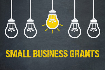 Small Business Grants  - obrazy, fototapety, plakaty