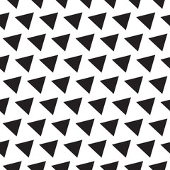 minimalist seamless pattern triangle solid shape simple style background template design vector