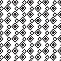minimalist seamless pattern square shape line style background template design