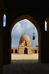 The Mosque of Ibn Tulun is the oldest Mosque in Cairo and as well in Africa - Cairo, Egypt