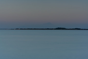 大根島暮色