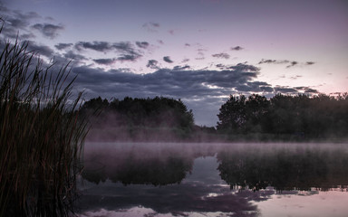 fog over the river