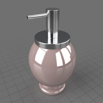 Bathroom soap dispenser