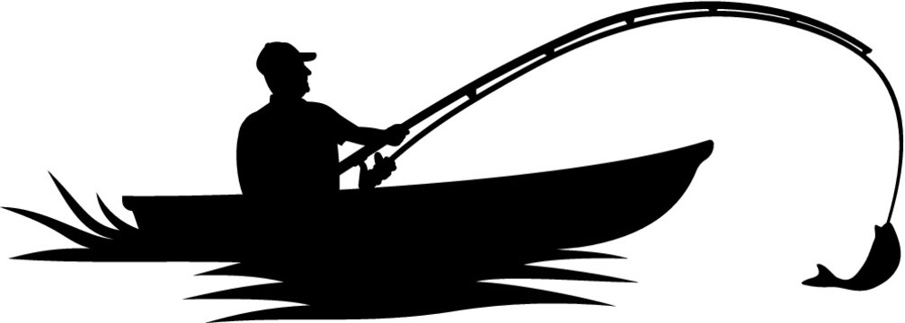 recommend clip art: Vector illustration of the fisherman