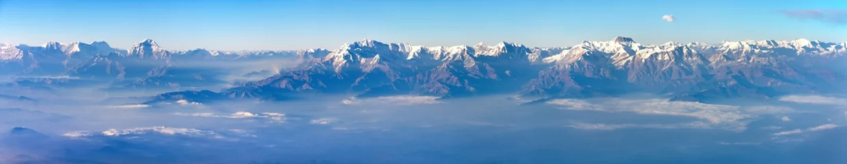Crédence de cuisine en verre imprimé Dhaulagiri Mont Dhaulagiri Mt Annapurna gamme montagnes de l& 39 himalaya