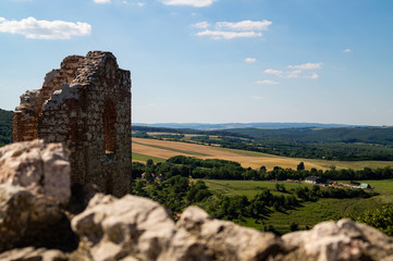 Fototapeta na wymiar Ruins of a castle